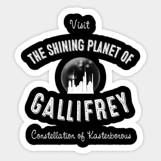 Gallifrey Tourism: In Kasterborous Sticker